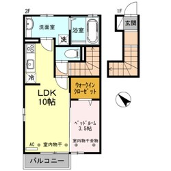 コージーハウスの物件間取画像